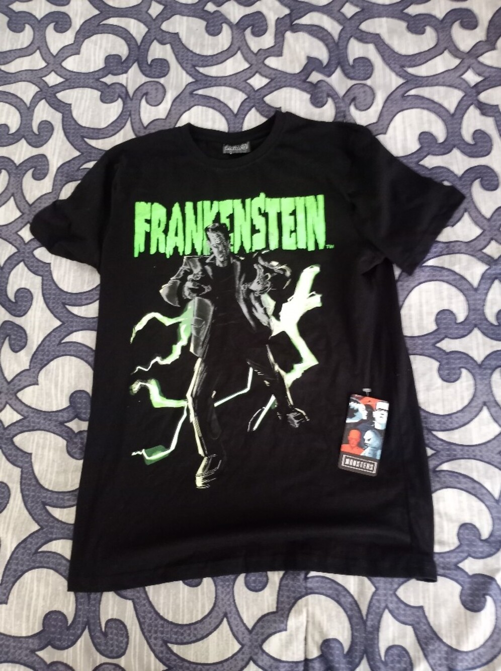NWT MONSTERS FRANKENSTEIN mens Tshirt
